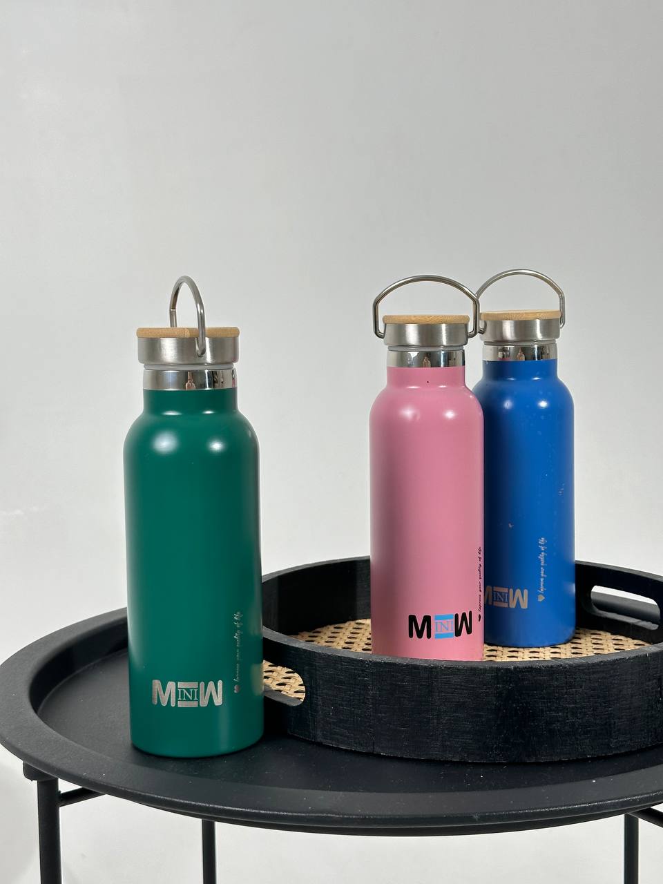 MINIW™ Trinkflasche 500ml und 750ml, Thermosflasche für Sport, Fitness, Schule, Reisen