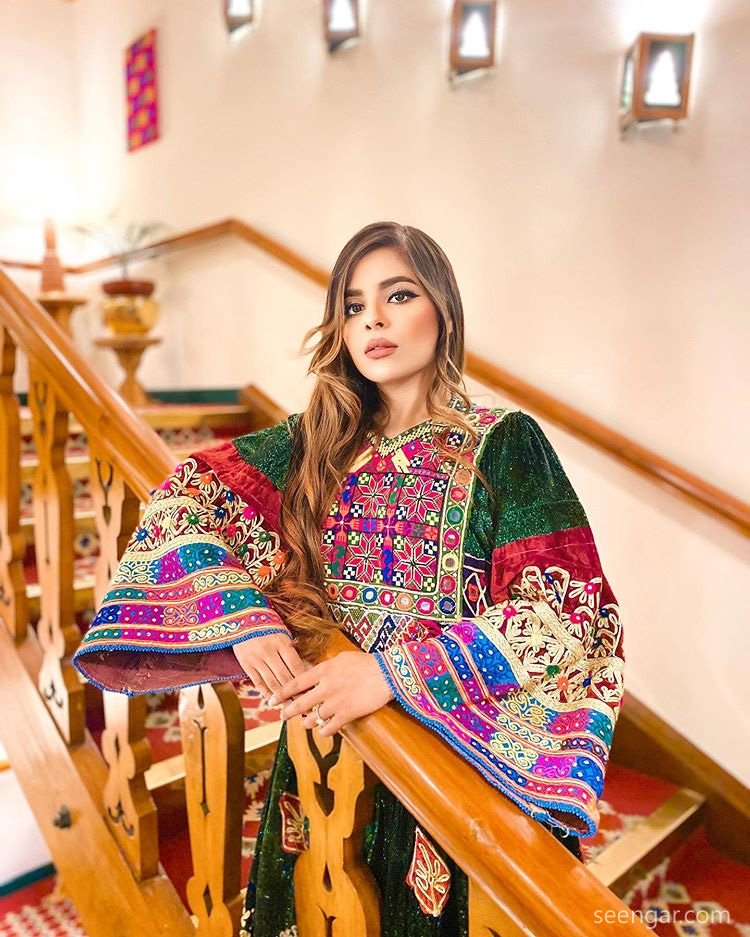 Women's Afghan Dress